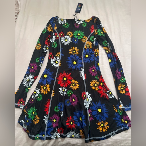 Dolls Kill Delias Botanic Bliss mini dress - Picture 4 of 5